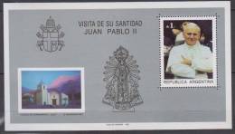 ARGENTINE    1987     BF  N°  36    COTE   4.00    EUROS       ( 5 ) - Blokken & Velletjes