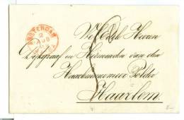 BRIEFOMSLAG Uit 1869 * Van AMSTERDAM Naar De DIJKGRAAF Te HAARLEM  (7391) - Lettres & Documents