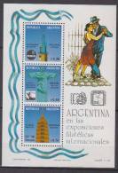 ARGENTINE    1993     BF  N°  56    COTE   6.50    EUROS       ( 20 ) - Blocchi & Foglietti