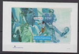 ARGENTINE    1994     BF  N°  59    COTE   6.00    EUROS       ( 22 ) - Blokken & Velletjes