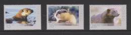 Norway Mi 1707-1709 Wildlife - Otter - Lemming - Wolverine * * 2010 - Neufs