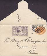 Sweden "Petite" Postal Stationery Ganzsache Entier GÖTEBORG 1905 W. Christmas Seal 1905 !! (2 Scans) - Postwaardestukken