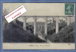 Carte Postale 18. Culan Les Ponts Et Le Chateau  Trés Beau Plan - Culan