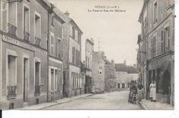 REBAIS - La Poste Et Rue Des Molinots - Rebais