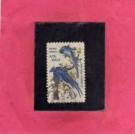 USA - STATI UNITI 1967 AIRMAIL COLUMBIA JAYS BIRDS Uccelli Vogels Oiseaux Birds Aves John J. Audubon1785-1851 USED - 3a. 1961-… Gebraucht