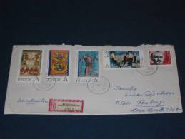 Brief Cover DDR Deutschland Recommande Einschreiben Görlitz - Dönberg Kunst Museum Ägypten Asien Red Cross Rotes Kreuz - Storia Postale