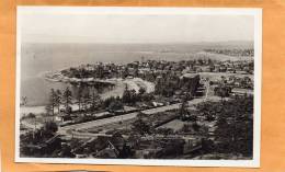 Foul Bay Victoria BC Old Real Photo Postcard - Victoria