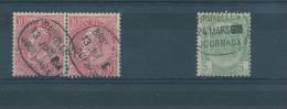 867/19 -  Timbres Fine Barbe Et Armoiries Cachets Ovales Unilingues JOURNAUX - PEU COMMUNS - Newspaper [JO]