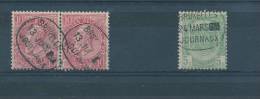 867/19 -  Timbres Fine Barbe Et Armoiries Cachets Ovales Unilingues JOURNAUX - PEU COMMUNS - Giornali [JO]