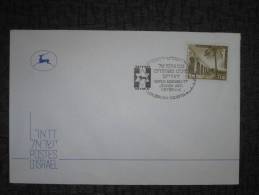 ISRAEL 1979  SPECIAL POSTMARK COVER ASSEMBLY JEWISH WAR VETERANS - Brieven En Documenten