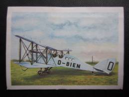 Delcampe - CHROMO Chocolat JACQUES (M33) La SABENA (2 Vues) N°8 De Havilland DH-9 - Jacques