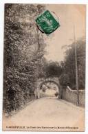 Cpa 91 - Méréville - Le Pont Des Parcs Sur La Route D´Etampes - 1908 - Mereville