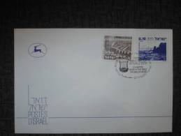 ISRAEL 1979  SPECIAL POSTMARK COVER MUSIC IN THE BIBLE - Briefe U. Dokumente