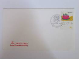 ISRAEL 1991  SPECIAL POSTMARK COVER JCA CENTENNIAL - Lettres & Documents