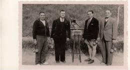 16 - CPSM - PETANQUE - BELLE Carte Photo De Boulistes Prise Par Le Photographe Gransart De Barbezieux - Boule/Pétanque