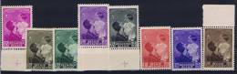 Belgium:  OBP 447 - 454, MNH /** - Neufs