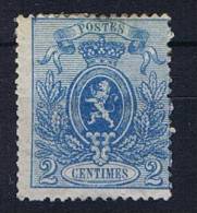 Belgium:  1866 OBP Nr 24 MH/*, Perfo 15 - 1866-1867 Coat Of Arms