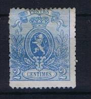 Belgium:  1866 OBP Nr 24 MH/*, Perfo 15 - 1866-1867 Piccolo Leone