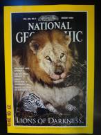 National Geographic Magazine August 1994 - Scienze