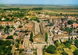 ROSIERES EN SANTERRE   (Somme)     -  Vue Aérienne  -  Le Centre - Rosieres En Santerre