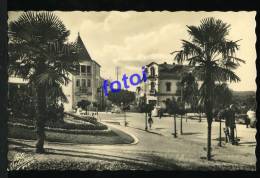 REAL PHOTO POSTCARD AVENIDA ALBERTO SAMPAIO VISEU BEIRA ALTA CARTE POSTALE CAR PETROL STATION - Viseu