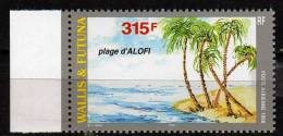 Plage D´Alofi - Wallis Et Futuna Aérien 203 NMH 1998 - Neufs