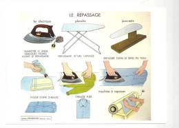 Le Repassage Carte Postale Des Editions Rossignol De Montmorillon - Ecoles