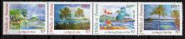 Paysages Régionaux - Wallis Et Futuna 578/581 NMH 2003 - Ungebraucht