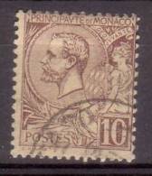 Monaco 1891 Mi Nr 14 Koning Albert I   10c - Oblitérés