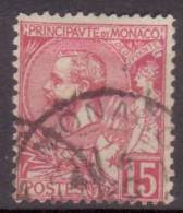 Monaco 1891 Mi Nr 15 Koning Albert I   15c - Used Stamps