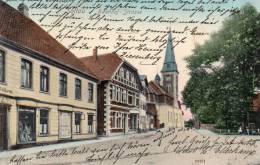 Soltau Bahnhof Strasse 1905 Postcard - Soltau