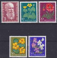 ZWITSERLAND - Michel - 1959 - Nr 687/91 - MNH** - Unused Stamps