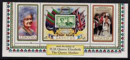 A0179 LESOTHO 1980, SG 423-5 Birthday Of Queen Elizabeth The Queen Mother,  MNH - Lesotho (1966-...)