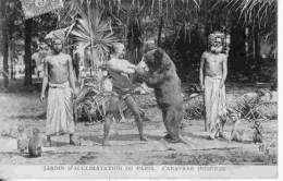 75 JARDIN D ACCLIMATATION DE PARIS  DRESSEURS D ´OURS  CARAVANE INDIENNE - Beren