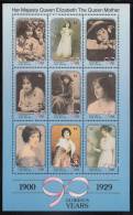 St. Vincent Grenadines MNH Scott #737 Sheet Of 9 $2 Queen Mother As Child, Young Woman - 90th Birthday - St.Vincent Und Die Grenadinen