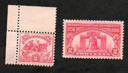 United States 1926 Mnh - Stati Uniti 1926 Nuovi - Nuevos