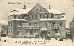 Mars13 736 : Geising I. Erzg.  -  Stadt Dresden  -  Wintersportplatz - Geising