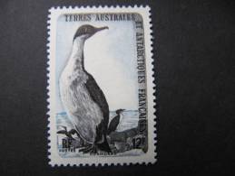 713 Terre Australe Cote 20 Euros Cormoran Cormorant Aalscholver Kormoran Cormorano Cormorão TAAF YT 14 Cote 20 Euros - Seagulls