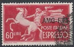 1950 TRIESTE A USATO ESPRESSO 60 LIRE - RR11339-2 - Express Mail