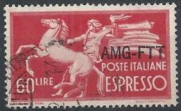 1950 TRIESTE A USATO ESPRESSO 60 LIRE - RR11340-2 - Express Mail