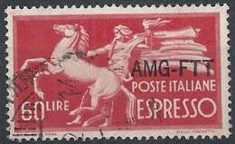 1950 TRIESTE A USATO ESPRESSO 60 LIRE - RR11340-2 - Poste Exprèsse