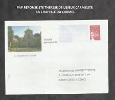 PAP REPONSE LUQUET SAINTE THERESE DE LISIEUX LA CHAPELLE DU CARMEL - PAP: Ristampa/Luquet