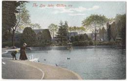 The Zoo Lake, Clifton, M J R Postcard - Bristol