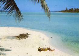 Alone On A Distant Beach - Tahiti