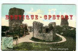 WALES - CYMRU - THE CASTLE ABERYSTWYTH - Chateau Au Pays De Galles - Dos Scanné - Autres & Non Classés