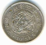 JAPAN , 10 SEN 1894 , Y.27 - Japón