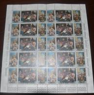 San Marino / San Marin 1967 --- Dipinti Del Guercino  ---10 SERIE IN FOGLIO ** / MNH/ VF - Blocs-feuillets