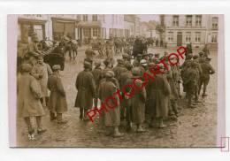 MENEN-MENIN-PRISONNIERS ANGLAIS-Carte PHOTO Allemande-Guerre 14-18-1 WK-BELGIEN-BELGIQUE-Fland Ern- - Menen