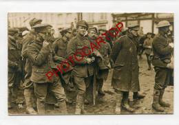 MENEN-MENIN-PRISONNIERS ANGLAIS-PHOTO Allemande-Guerre 14-18-1 WK-BELGIEN-BELGIQUE-Fland Ern- - Menen