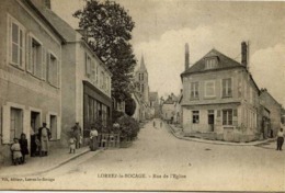 77 - LORREZ-LE-BOCAGE - Rue De L'Église - Animée - Lorrez Le Bocage Preaux